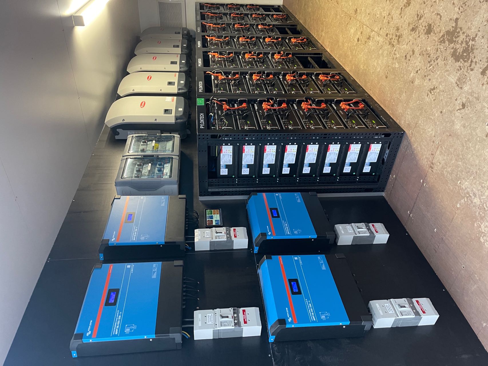 Sistema Off-Grid com baterias